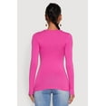 thumbnail image 5 of Womens Basic Long Sleeve Crew Neck T Shirt, 5 of 5