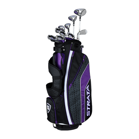 Callaway Strata Ultimate '19 Package Set (Women's Right Hand, Graphite, 16 Piece Package (Best Set Of Womens Golf Clubs For Beginners)