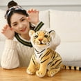thumbnail image 5 of keusn 23cm tiger plush toys cute soft stuffed animal plush doll for kids valentine's day birthday gifts baby plush toy yellow, 5 of 6
