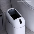 thumbnail image 3 of Xingzhi Lightweight And Effective Trash Can With Automatic Lids No Effort Required white gold Battery model, 3 of 6
