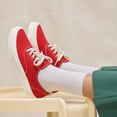 thumbnail image 5 of Cushionaire Freshman Womens Sneakers, Lightweight Casual Fashion Shoes for Women with Memory Foam, Wide Widths Available, 5 of 13