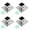 Diameter:20mm, variant on Upgrades Steel Side Mount Flange Base Closet Rod Holders with Heavy Duty Supports For Wardrobe Shelving Storage Solution