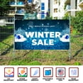 thumbnail image 3 of Winter Sele Large Banners and Signs for Outdoor by DreamController|Polyester Banner with 4 Holes for Easy Hang Indoor & Outdoor|4x2 Feet Banner to Promote Business Seles|HD Banner Made in USA, 3 of 6