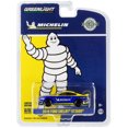 thumbnail image 3 of Greenlight 30186 2019 Ford Mustang Shelby GT350R Michelin Tires Blue with Yellow Stripes Hobby Exclusive .16 4 Diecast Model Car, 3 of 3