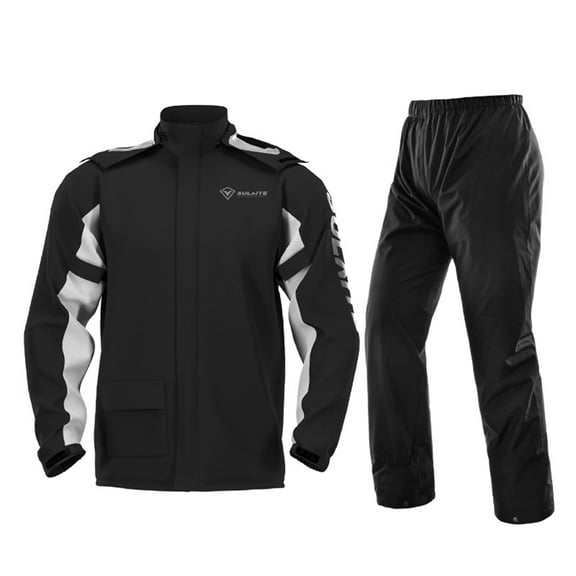 Impermeable Conjunto de pantalones impermeables para lluvia con cubierta Invisible para zapatos, tra SULAITE Impermeable
