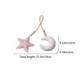 thumbnail image 3 of kcavykas Big Deals Items Five Pointed Star Wooden Bead String Decoration, 3 of 6