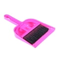 thumbnail image 1 of Miangastore Practical Plastic Mini Broom and Dustpan Set for Desktop Pets Nest Cage Cleaning (Rosy), 1 of 8