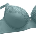 thumbnail image 4 of Gytharion Lace Wireless Bras Full Coverage Comfort Solid Bras for Women Everyday No Underwire Bras, 4 of 6