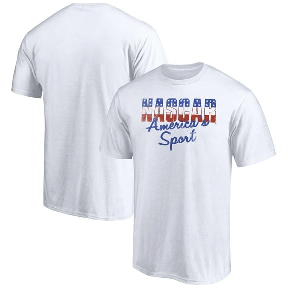 Men's White NASCAR Classic America's Sport T-Shirt