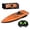 Orange, variant on HonestMatter Remote Control Boat for Pool, RC Boats for Adults, High Speed Mini RC Boat with Dual Motors, Auto Course Correction, Sturdy Collision Design, Green