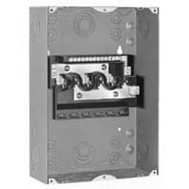 Square D Load Center, 6 Spaces, 100A Amps, 120/240V AC HOM612L100S