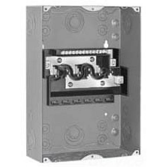 Square D Load Center, 6 Spaces, 100A Amps, 120/240V AC HOM612L100S
