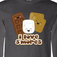 thumbnail image 4 of Inktastic I Love S'Mores Long Sleeve T-Shirt, 4 of 5
