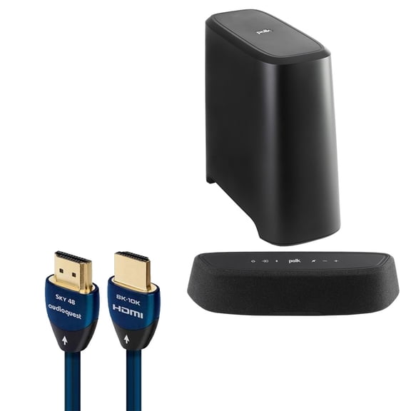 Polk Audio Magnifi Mini AX Soundbar System with AudioQuest SKY 3m HDMI Cable