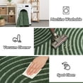 thumbnail image 4 of VUNATE 5'x7' Area Rugs for Living Room Jacquard Textured Modern Rugs Soft Geometric Rug for Bedroom Mid Century Washable Rug Non-Slip Bohemian Carpet Perfect for Dining Room Office Green, 4 of 7