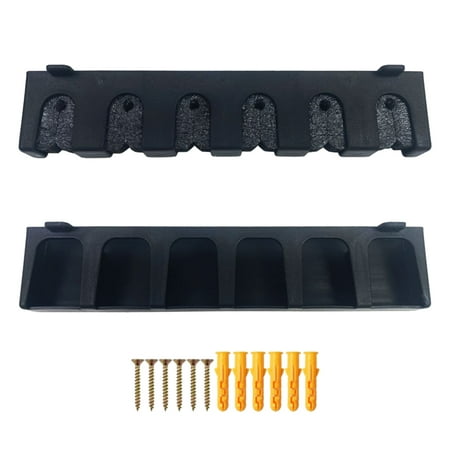 Soft Foam Grip Pads Horizontal Fishing Rod Rack Stores 6 Rods Safely & Securely