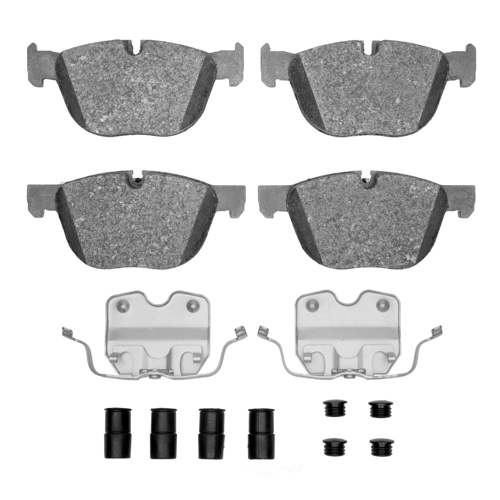 Dynamic Friction Company 1551-1294-01 DFC 5000 Advanced Brake Pads - Ceramic and Hardware Kit - OE