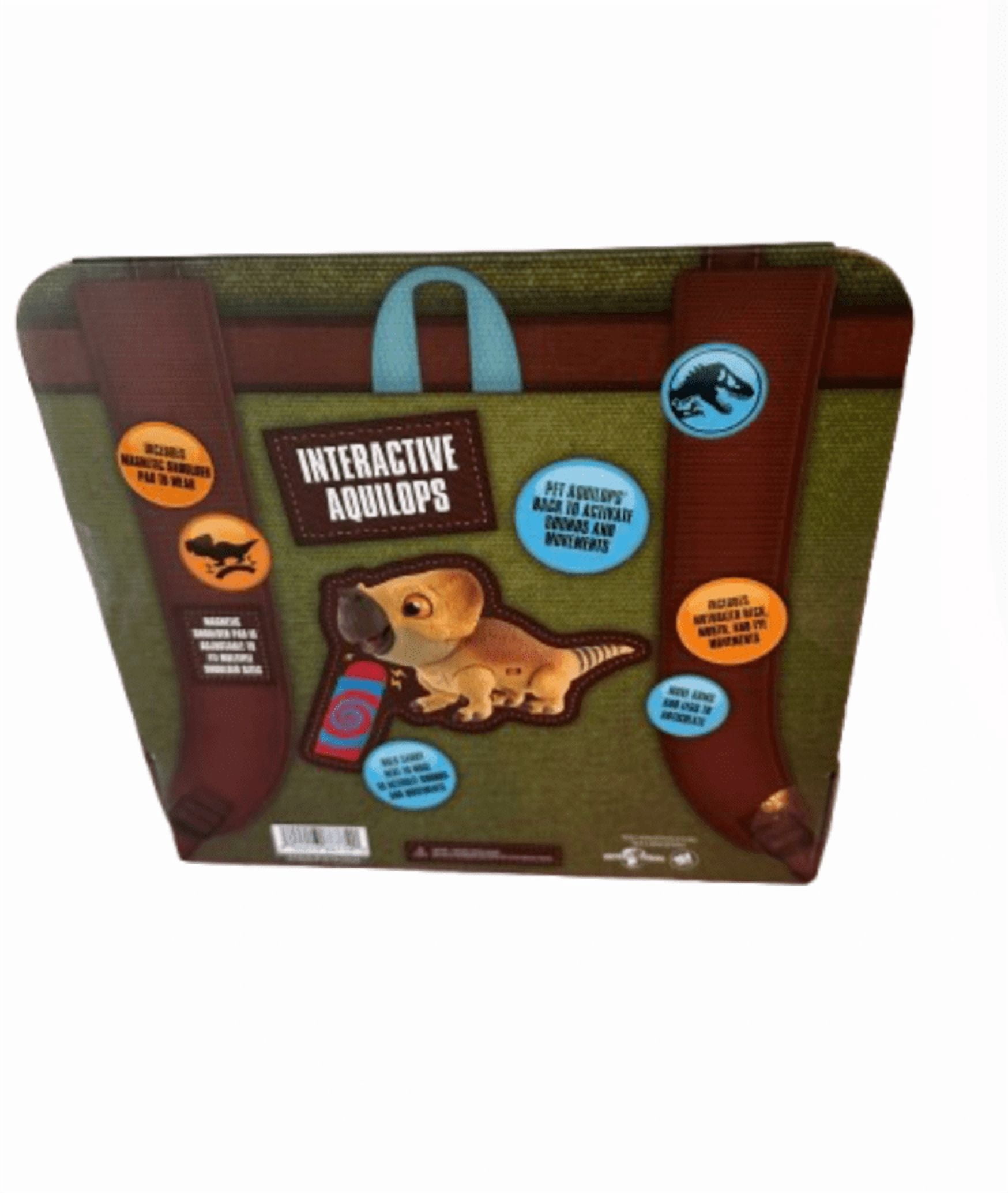 Universal Studios Jurassic Rebirth Interactive Aquilops Magnetic Shoulder New