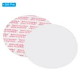 thumbnail image 3 of 58mm/2.26inch Foam Lid Liner, 300Pcs PS Resistant Pressure Sensitive Seal White Red, 3 of 7