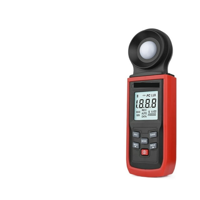 Digital Luxometer Professional Lux Meter Handheld Light Meter High Accuracy Luxmeter Illuminometer Photometer 100000LUX ,Easy to Use