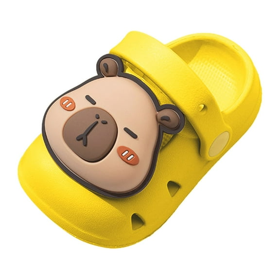 Toddler Clogs Kids Clogs for Girls Boys Cute Cartoon on Garden Clogs One-Foot Summer Water Shoes Slide Slippers Beach Pool Sandals (Toddler/Little Kids/Big Kids)