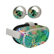 MightySkins OCQU2-Psychedelic Skin for Oculus Quest 2 - Psychedelic