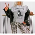 thumbnail image 5 of Funny Pregnancy Shirt – “Feral and Pregnant” Raccoon Maternity Tee for Mom-to-Be, Baby Reveal Gift, 5 of 7