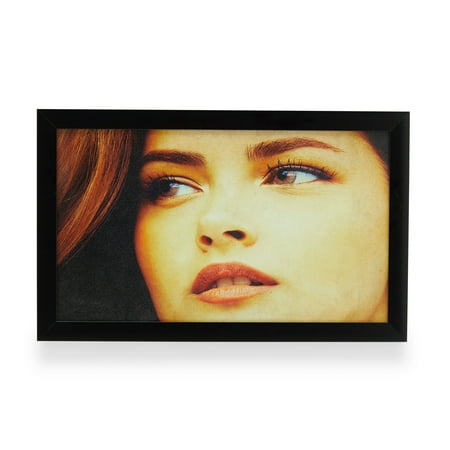 MoDRN Mid-Century Girl Looking Framed Wall Art