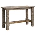 thumbnail image 1 of Boone Mountain Engineered Wood Counter Height Dining Table in Rustic Cedar, 1 of 10