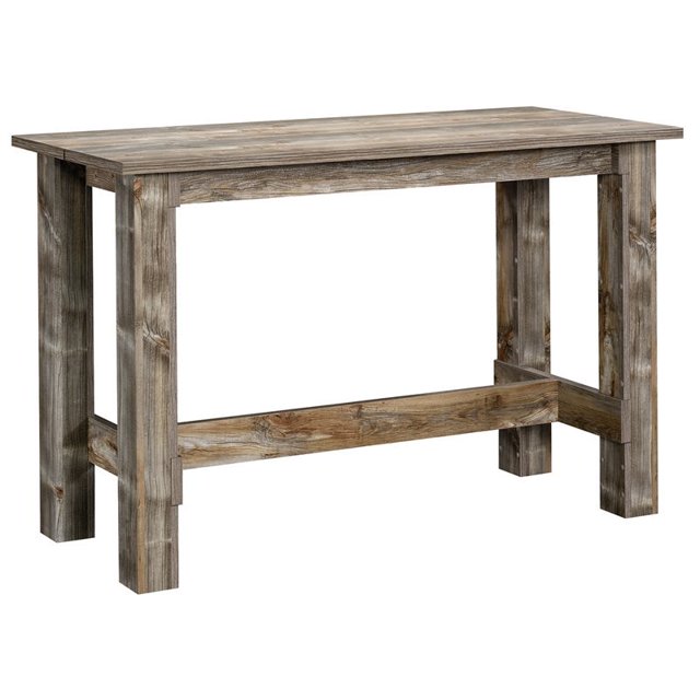 Boone Mountain Engineered Wood Counter Height Dining Table in Rustic Cedar