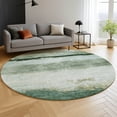 thumbnail image 6 of Addison Rugs Mayfield Premium Machine Washable Transitional Stripes Fern Round Rug, 8' x 8', 6 of 6