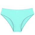 thumbnail image 3 of Kids Girls' Slim Swimming Bottom with Lining UPF50+ Sun Protection Rash Guard Swim Brief Light Blue Green 8, 3 of 6