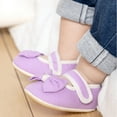 thumbnail image 6 of Biekopu Baby Girls Shoes, Soft Sole Bow Crib Shoes Non-slip Toddler Shoes for Casual Daily, 6 of 6