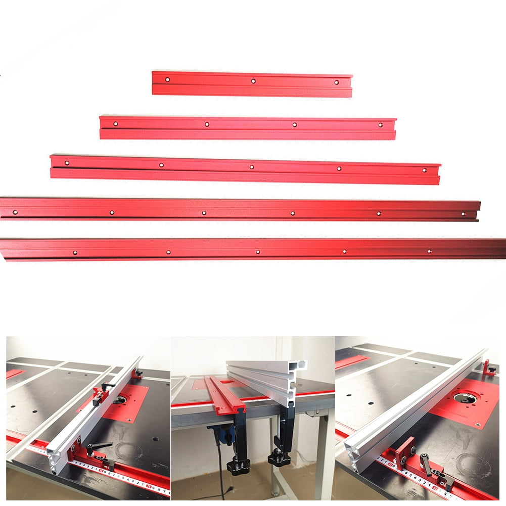 Woodworking Aluminum Alloy Tslot Slider Bar Miter Track Clip (10/20