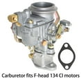 thumbnail image 2 of LABLT F-head Carburetor Carb for Jeep Willys Cj3b, M38a1, Cj5, F134 Carb. 17701.02 Fits select: 1967 JEEP UNIVERSAL CJ6, 2 of 5