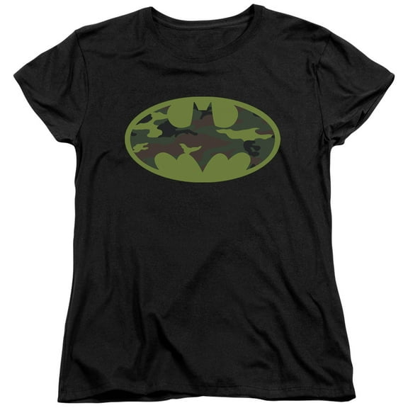 Batman - Camo Logo - Women's Short Sleeve Shirt - XX-Large