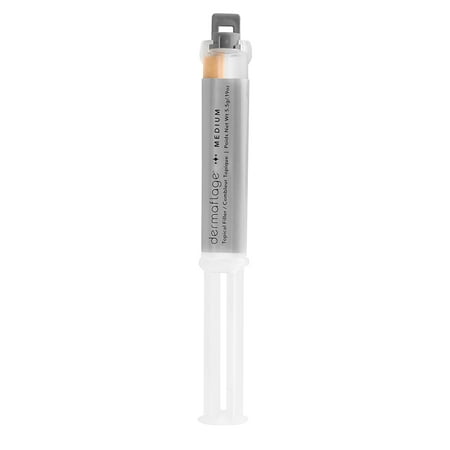 Dermaflage Scar Filler Refill Applicator - Medium - Single Applicator for Pockmark, Deep Ice Pick Wrinkles, and Full Coverage - Blendable Makeup Cosmetics for Skin and Face