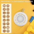 thumbnail image 5 of White Noise Machine ABS Noise Sound Machine Mini Sleep Sound Machine Adjustable Brightness Sleep Aid Machine 24 Sounds Night Light Sleep Machine Suitable for Bedroom, 5 of 8