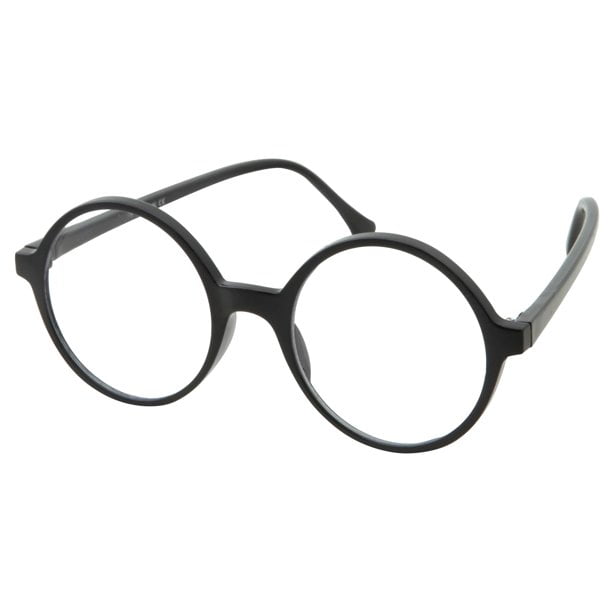 grinderPUNCH Costume Glasses Round Nerd Geek Halloween Eyeglasses