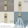 thumbnail image 6 of Amerock Apex Contemporary Single Prong Golden Champagne Wall Hook, 6 of 9