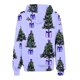 thumbnail image 4 of Puntoco Chaqueta Con Capucha Y Manga Larga Con Cremallera Y Estampado Navideño Informal Para Mujer, 4 of 6