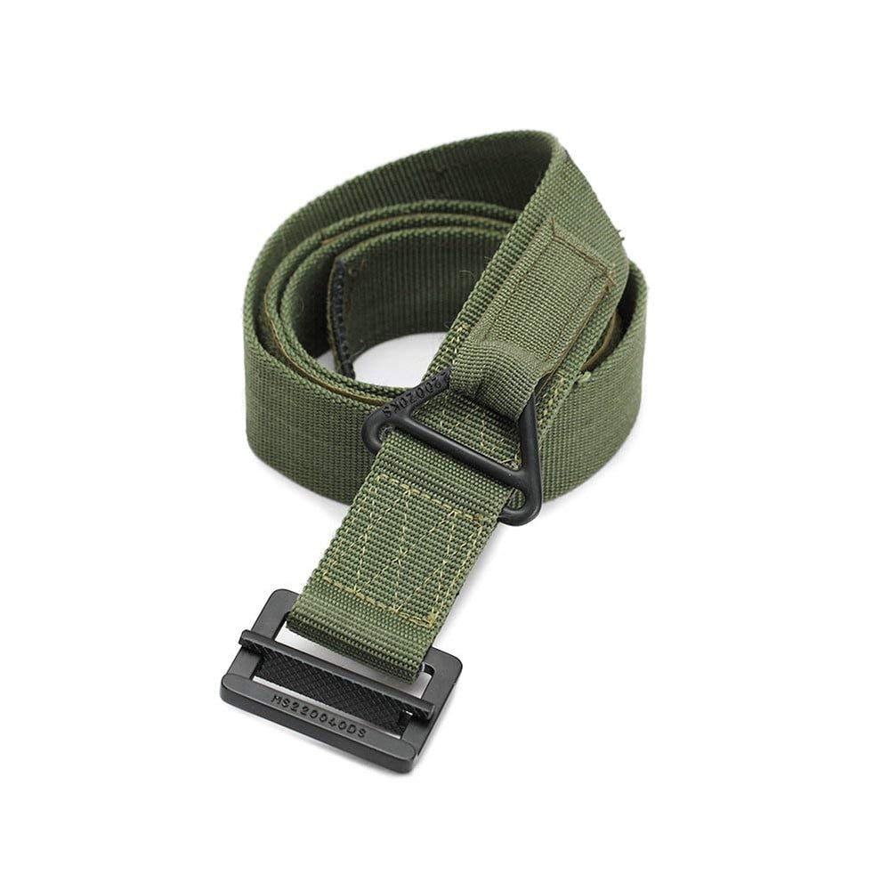 Military Men's Outdoor Training Web Belt Belt Canvas Buckle Tactical Sports Belt 