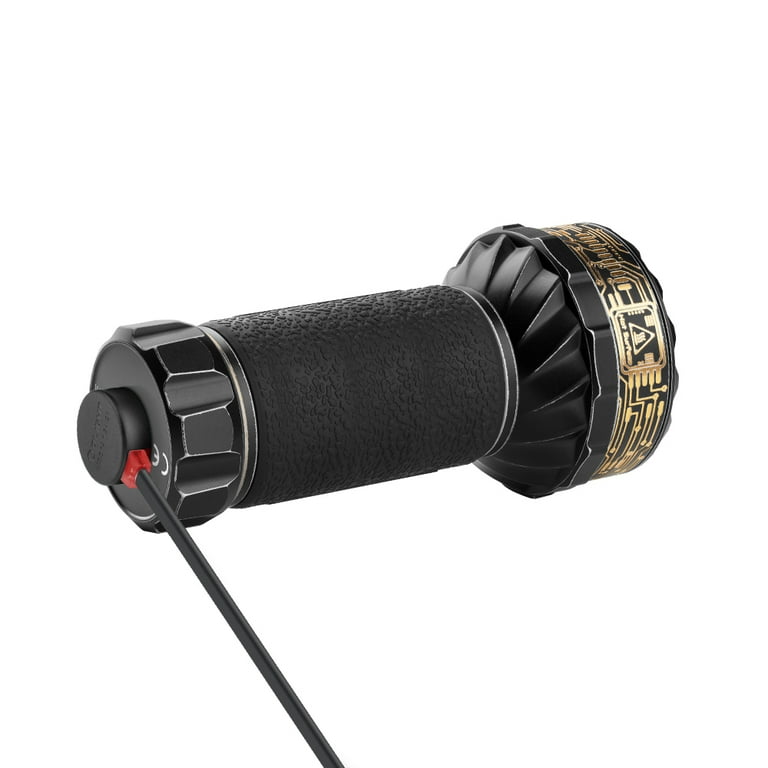 Olight Marauder Mini Golden Black Rechargeable Flashlight Olight Marauder Mini Golden Black Rechargeable Flashlight