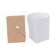 thumbnail image 4 of Taza plegable de silicona de 250 ml, ideal para camping y uso versátil con bolsa de almacenamiento. Caqui, 4 of 9