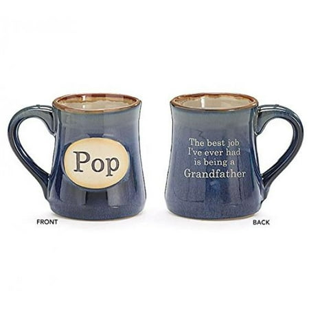 Pop Best Job Ever Porcelain Navy Blue Coffee Tea Mug Cup 18oz Gift (Best Navy Jobs For Females)