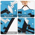 thumbnail image 6 of Dachshund and Polka Dot Blue Pattern Teens Toddler Nap Mat with Pillow, Sleeping Mat Bag for Preschool Daycare 60"x20", 6 of 6