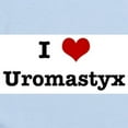 thumbnail image 2 of CafePress - I Love Uromastyx Infant Bodysuit - Baby Light Bodysuit, Size Newborn - 24 Months, 2 of 4
