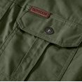 thumbnail image 4 of Men's Dual Chest Pocket Long Sleeve Tactical Cargo Shirts Lightweight Cooling UPF 50 Sun Protection Button Down Lapel Collar Breathable Work Tops, 4 of 4