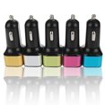 thumbnail image 4 of CIMAXIC Chargeur de Voiture USB Rose avec 3 Ports de Charge Intelligents et Protection contre les Courts-Circuits, ABS et Alliage d'Aluminium, Format Mini, 2,56 Pouces X 1,34 Pouces X 0,79 Pouces, 4 of 4