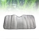 thumbnail image 2 of Front Windshield Car Single-sided Silver Window Foldable Sun Visor Sunshade Cover Accessories(Silver), 2 of 2